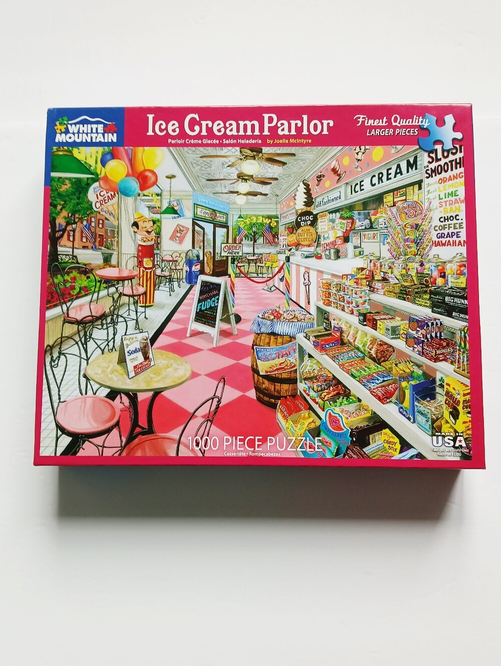 Ice Cream Parlor 1000-piece puzzle by White Mountain